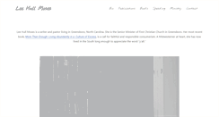 Desktop Screenshot of leehullmoses.com